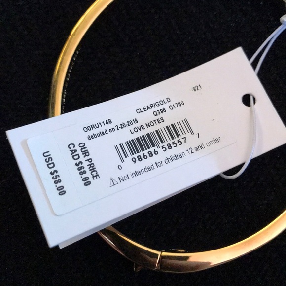 Kate Spade “Love Notes” Gold Bow bracelet. NWT - Picture 2 of 3